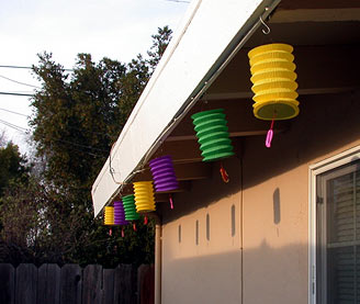 More Paper Lanterns Out Front