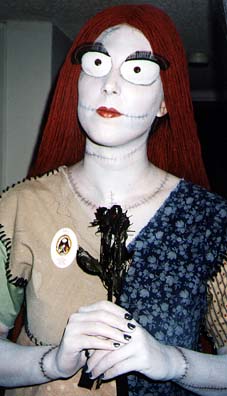 Sally from the Nightmare Before Christmas