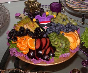 Elegant Mardi Gras Fruit 2004