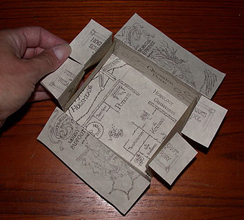 Final Folded Marauders' Map